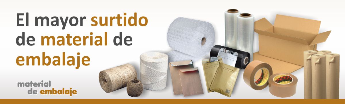 Tienda de material de embalar barato